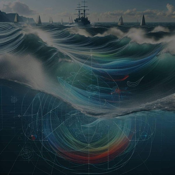 Comment la physique des fluides peut-elle être simulée dans un jeu de simulation maritime?